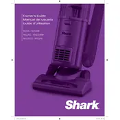 Shark NV22L Vacuum manual cover