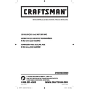 Craftsman CMXEVBE17250 Vacuum manual cover