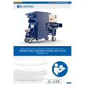 Blastrac 854-DCS Dust Collector manual cover