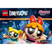 LEGO Powerpuff Girls 71346-1 Construction Set manual cover