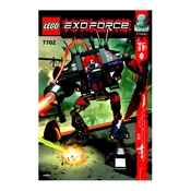 LEGO Exo-Force 7702-1 Construction Set manual cover