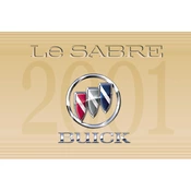 Buick LeSabre 2001 manual cover