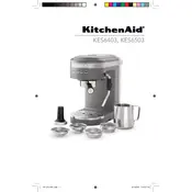 KitchenAid KES6403 Espresso Machine manual cover