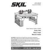 Skil RAS900 Router Table manual cover