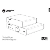 Cambridge Audio Alva Duo Preamplifier manual cover