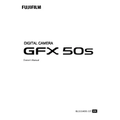 Fujifilm GFX 50S Camera manual cover