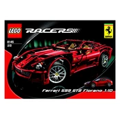 LEGO Racers 8145-2 Construction Set manual cover