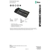 Wera Kraftform Kompakt 60 KK Screwdriver manual cover