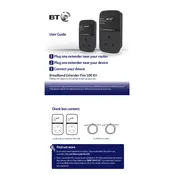 BT Broadband Extender Flex 500 Extender manual cover