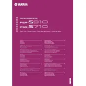 Yamaha PSR-S710 Keyboard