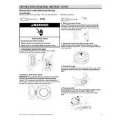 Whirlpool WGD560LHW Dryer manual cover