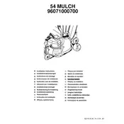 Husqvarna 54 Mulch 96071000700 Lawn Mower