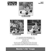 Fisher Price Mattel Bounce n Go Coupe G4815 Toy manual cover