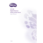 BenQ W1120 manual cover