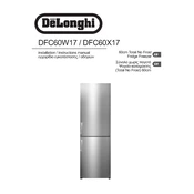 DeLonghi DFC60W17 manual cover