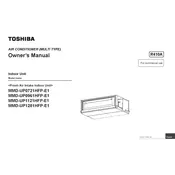 Toshiba MMD-UP0721HFP-E1 Air Conditioner manual cover