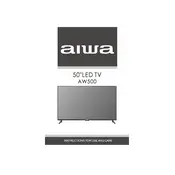 Aiwa AW500 TV manual cover