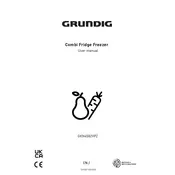 Grundig VitaminZone GKN4582V Refrigerator manual cover