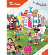 Mega Construx Mattel WellieWishers Playful Playhouse FFC49 Construction Set manual cover