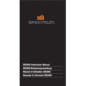 Spektrum SPMSR2000 Receiver manual cover