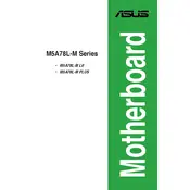 ASUS M5A78L-M LE Motherboard manual cover