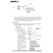 Davis 7702 Mounting Arm manual cover