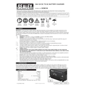 Sealey DCBC30 Charger manual cover