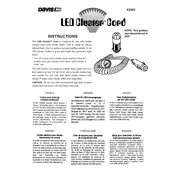 Davis LED Clusters 3365 Light Cord manual cover