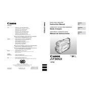 Canon ZR30 MC manual cover