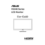 ASUS VS248H Monitor manual cover