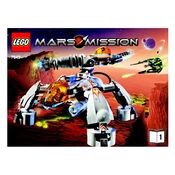 LEGO Mars Mission 7649-1 Construction Set manual cover