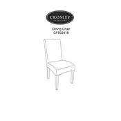 Crosley CF502418 Chair manual cover