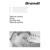 Brandt TE274XS1 Hob manual cover