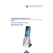 Grandstream WP820 Wi-Fi Phone manual cover