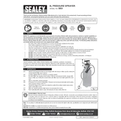 Sealey SS3 Sprayer manual cover