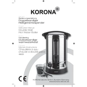 Korona 48001 Boiler manual cover