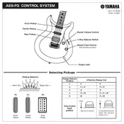 Yamaha AES-FG Amplifier manual cover