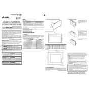 Mitsubishi GOT2000 GT21-03PSC-UC Sheet manual cover