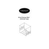 Crosley CF91007-604 Bed manual cover