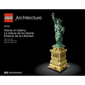 LEGO Statue of Liberty 21042 Construction Set manual cover