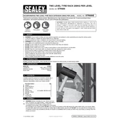 Sealey STR600 Rack manual cover