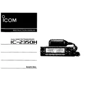 Icom IC-2350H Transceiver manual cover