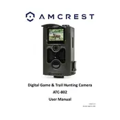 Amcrest ATC-802 Camera manual cover