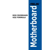 ASUS ROG Crosshair VIII Formula Motherboard manual cover