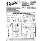 Barbie Mattel Happy Family Volvo B0232 Toy manual cover