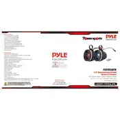 Pyle PLUTV55BTR Speaker manual cover