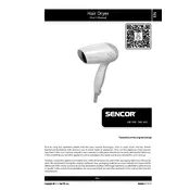 Sencor SHD 40B Hair Dryer manual cover