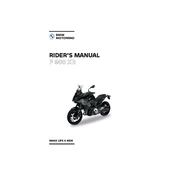 BMW F 900 XR 2023 Motorcycle manual cover