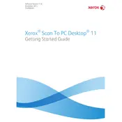 Xerox Scan To PC Desktop Ver.11 Software manual cover