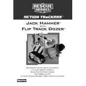 Fisher Price Mattel Action Trackers Jack Hammer with Fliptrack Dozer H7232 Toy manual cover